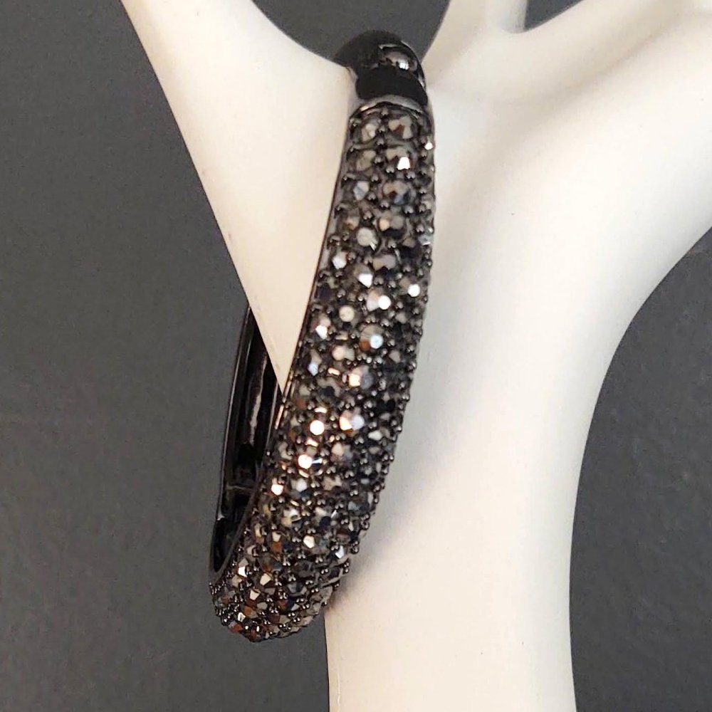 Hematite crystal front bracelet